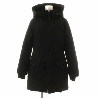 カナダグース(CANADA GOOSE)のカナダグース TRILLIUM Parka ダウンコート ジップアップ M 黒(ダウンジャケット)