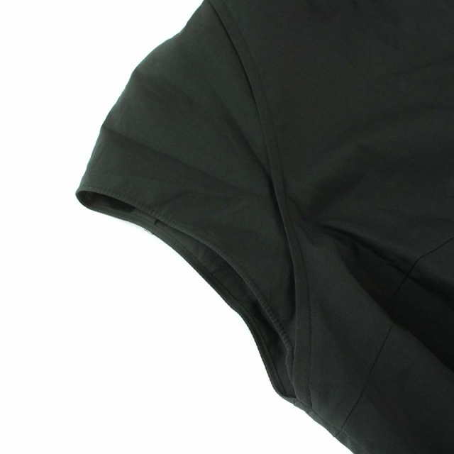 Ballsey(ボールジィ)のボールジー プロセスドコットン Aラインワンピース ロング 半袖 36 S 黒 レディースのワンピース(ロングワンピース/マキシワンピース)の商品写真