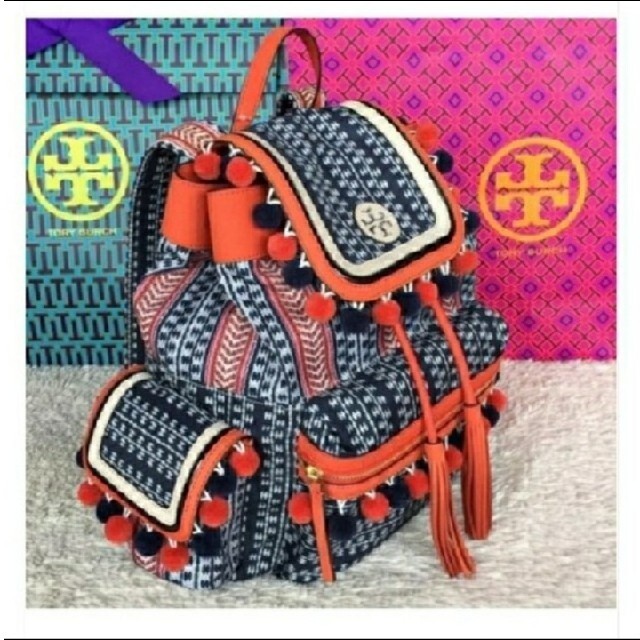 Tory B - トリーバーチ リュック ポンポン ミニバック付きの通販