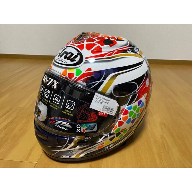 Arai(アライ) RX-7X ナカガミGP2 57-58(M)サイズ 美品