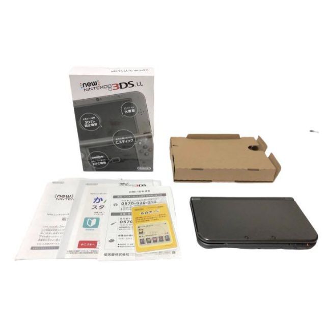 新品入荷 ☆極美品☆ New ニンテンドー 3DS LL メタリック