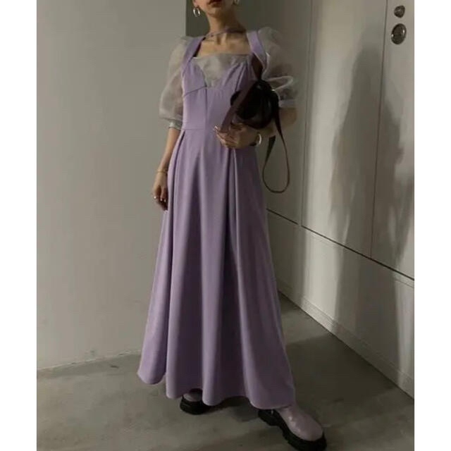 ロングワンピース/マキシワンピース【新品】Ameri VINTAGE ＊CLIONE SLEEVE DRESS