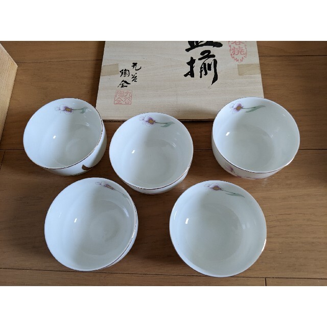九谷焼 湯呑み茶碗 5客
