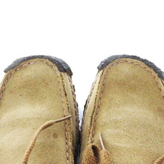 Clarks(クラークス)のクラークス ワラビー シューズ クレープソール ベージュ 4.5 約23.5 レディースの靴/シューズ(ローファー/革靴)の商品写真