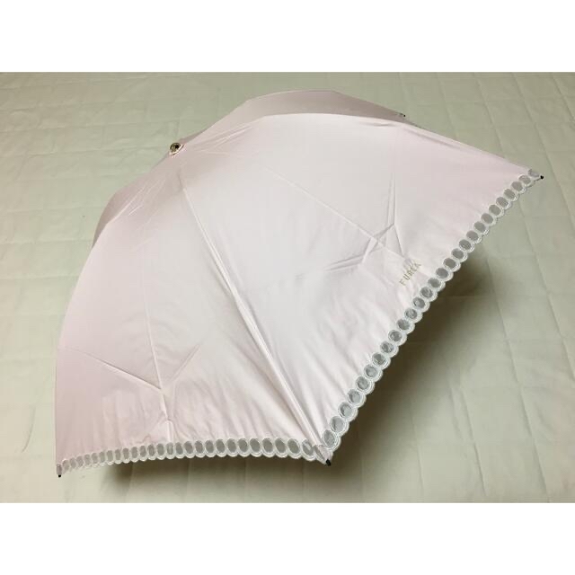 野花 卯月 66新品FURLAフルラ晴雨兼用折りたたみ日傘オーガンジー