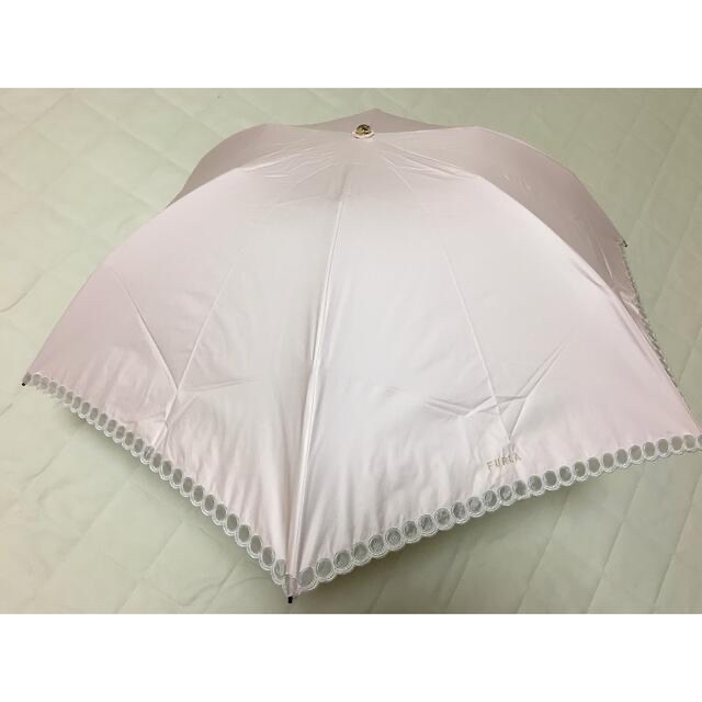 野花 卯月 66新品FURLAフルラ晴雨兼用折りたたみ日傘オーガンジー