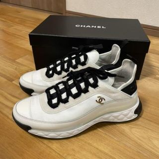 シャネル スニーカー(メンズ)の通販 100点以上 | CHANELのメンズを買う 買い限定 【極美品】シャネル CHANEL スニーカー 靴 メンズ ハイカットスニーカー スニーカー