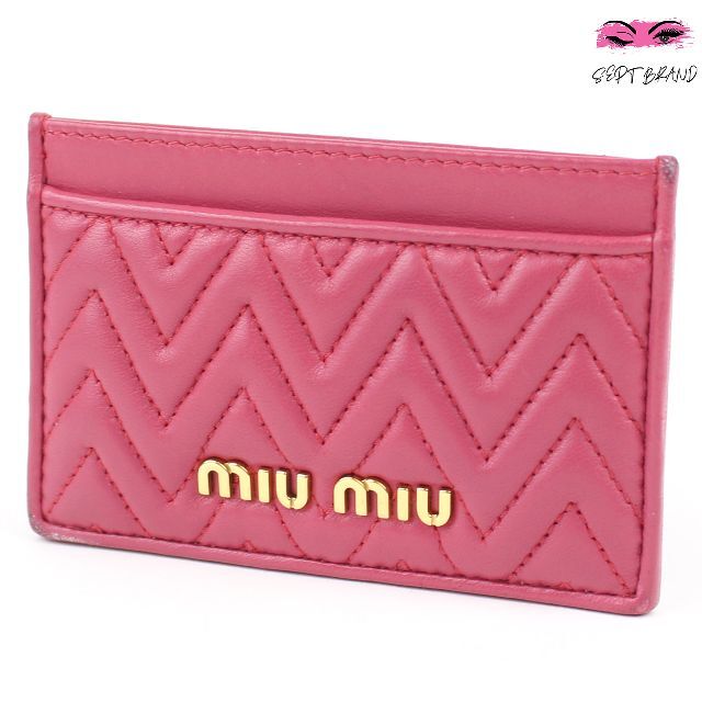 MIUMIU本革パスケース☆美品-