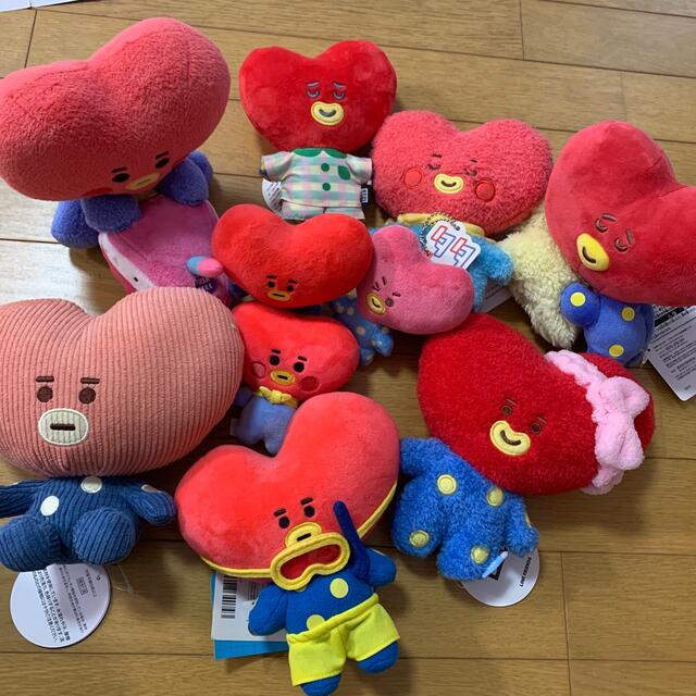 週末料金☆ BT21 TATA グッズ　ぬいぐるみ　セット♡