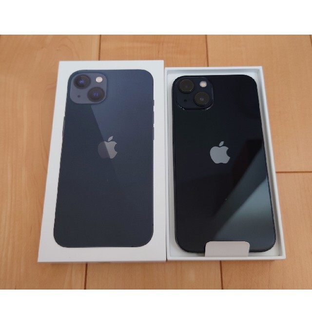 iPhone13 128GB ミッドナイト ブラック SIMフリー 新品未使用の通販 by キャノン's shop｜ラクマ