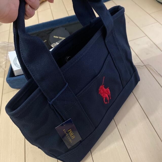 POLO RALPH LAUREN(ポロラルフローレン)のラルフローレン　上質なトートバッグ　新品未使用 レディースのバッグ(トートバッグ)の商品写真