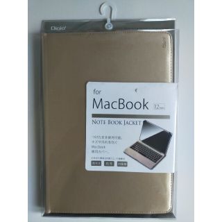 macBookジャケット 12インチ ゴールド SZC-MB2104GL(その他)