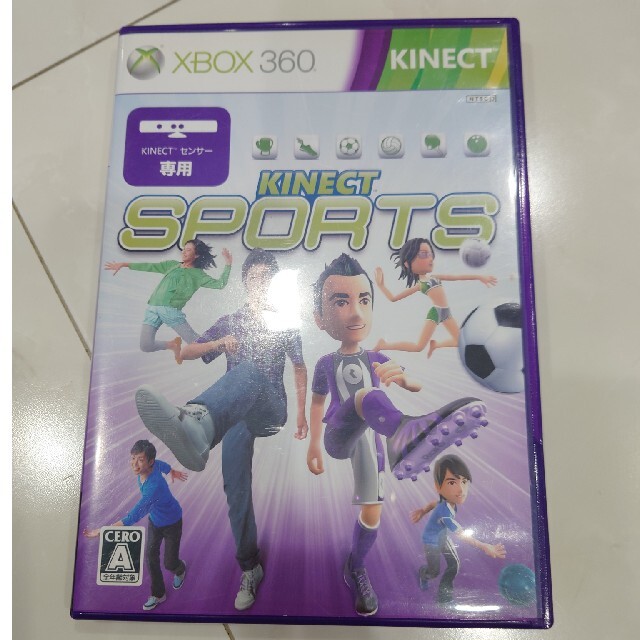 Kinect（キネクト）スポーツ XB360 エンタメ/ホビーのゲームソフト/ゲーム機本体(家庭用ゲームソフト)の商品写真