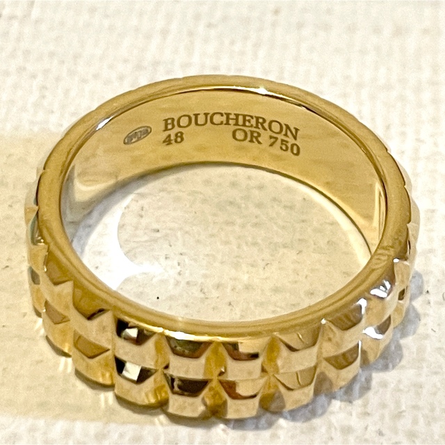 BOUCHERON(ブシュロン)のブシュロン  ポワン　ド　ディアマン　リング　サイズ48 美品　 レディースのアクセサリー(リング(指輪))の商品写真