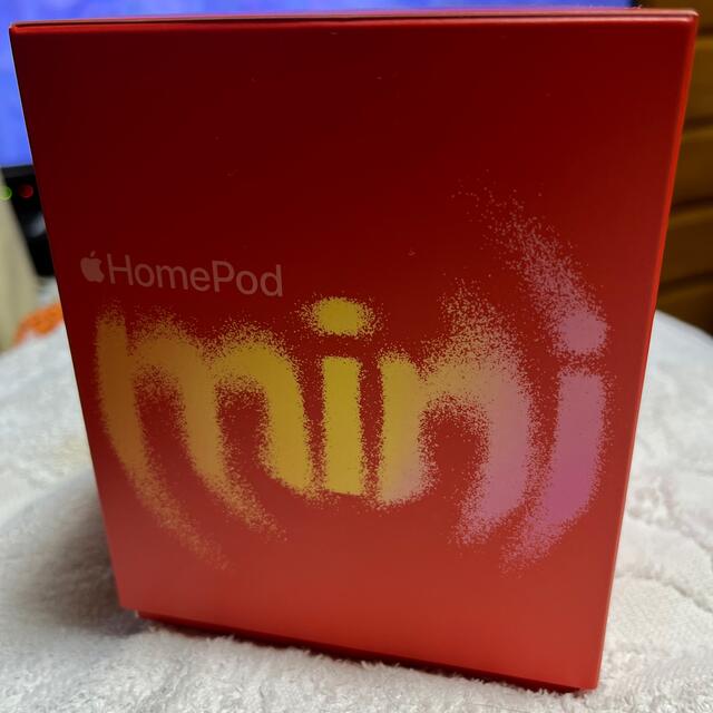 Apple(アップル)の中古Apple HomePod mini オレンジ スマホ/家電/カメラのオーディオ機器(その他)の商品写真