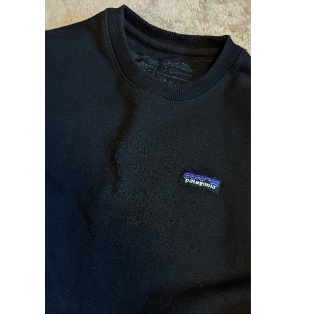 patagonia(パタゴニア)のpatagonia/パタゴニア　スウェット黒　Sサイズ メンズのトップス(スウェット)の商品写真