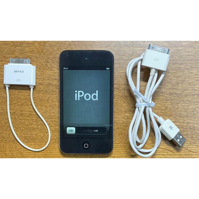 iPod(アイポッド)のiPod touch（アイポッドタッチ）32GB ブラック　MC544J/A スマホ/家電/カメラのオーディオ機器(ポータブルプレーヤー)の商品写真