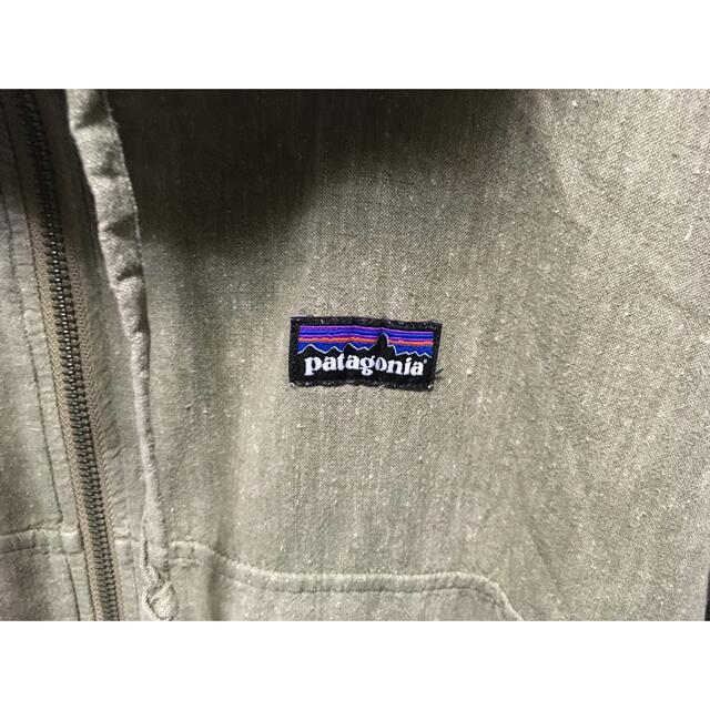 美品 patagonia ヘンプ ジップ フーディ L パーカー 廃番希少品