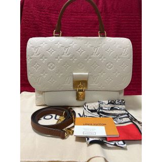 ルイヴィトン(LOUIS VUITTON)の美品♪ ルイヴィトン マリニャン クレーム アンプラント(ショルダーバッグ)