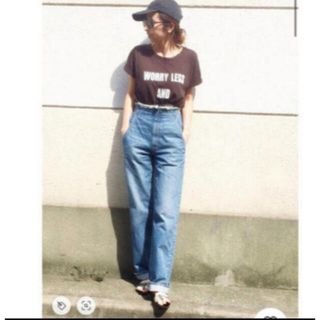 トゥデイフル(TODAYFUL)のTODAYFUL レターレングTシャツ ロゴTシャツ シンプル 春夏 グレー(Tシャツ(半袖/袖なし))