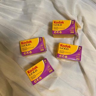 フジフイルム(富士フイルム)のkodak GOLD200 36枚撮り　4本セット　35mm コダック(フィルムカメラ)