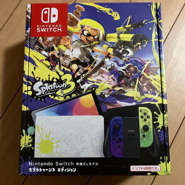 Nintendo Switch 有機ELモデル スプラトゥーン3エディション家庭用ゲーム機本体