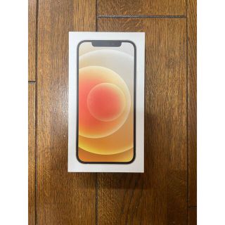 アイフォーン(iPhone)のiPhone12 64GB SIMフリー　White　ホワイト(スマートフォン本体)