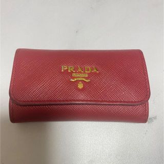 プラダ(PRADA)の【正規品】PRADA キーケース RED(キーケース)