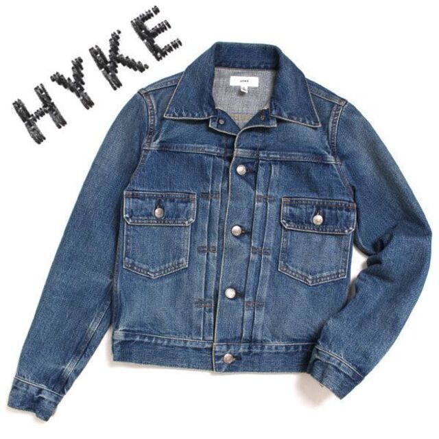 HYKE  DENIM JACKET TYPE2 デニムジャケット ハイク