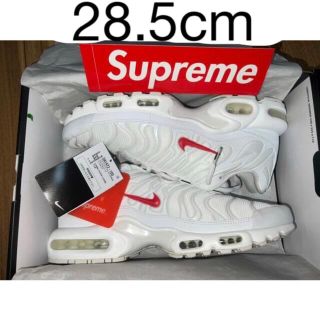 シュプリーム(Supreme)のSUPREME × NIKE AIR MAX PLUS "WHITE" 28.5(スニーカー)