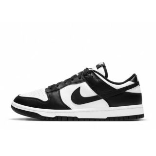 ナイキ(NIKE)のNIKE DUNK LOW RETRO WHITE BLACK(スニーカー)