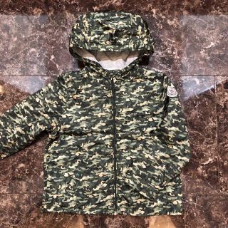 モンクレール(MONCLER)のモンクレール　キッズ　迷彩　カモフラ　ナイロンパーカー(ジャケット/上着)