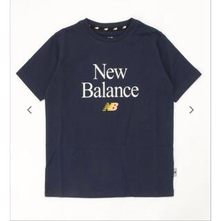 ニューバランス(New Balance)のロゴ　tｼｬﾂ ネイビー(Tシャツ/カットソー)
