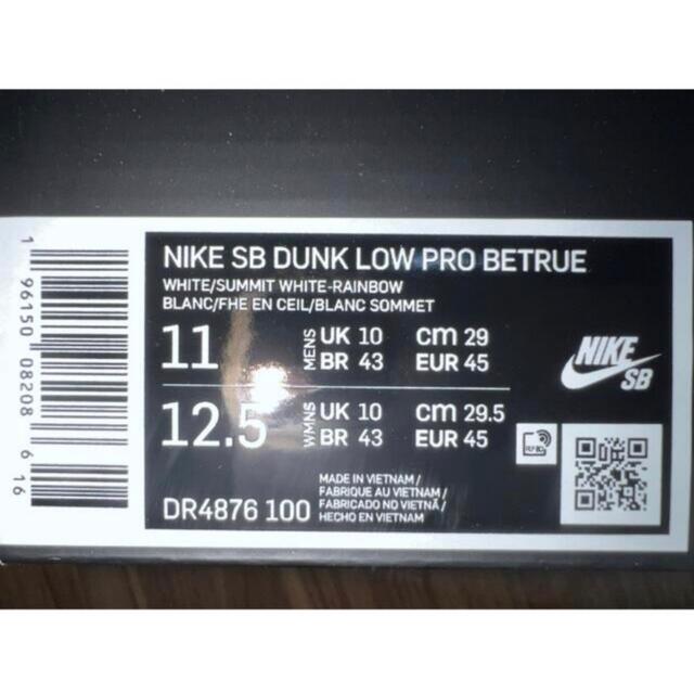 Nike SB Dunk Low "Be True" 5