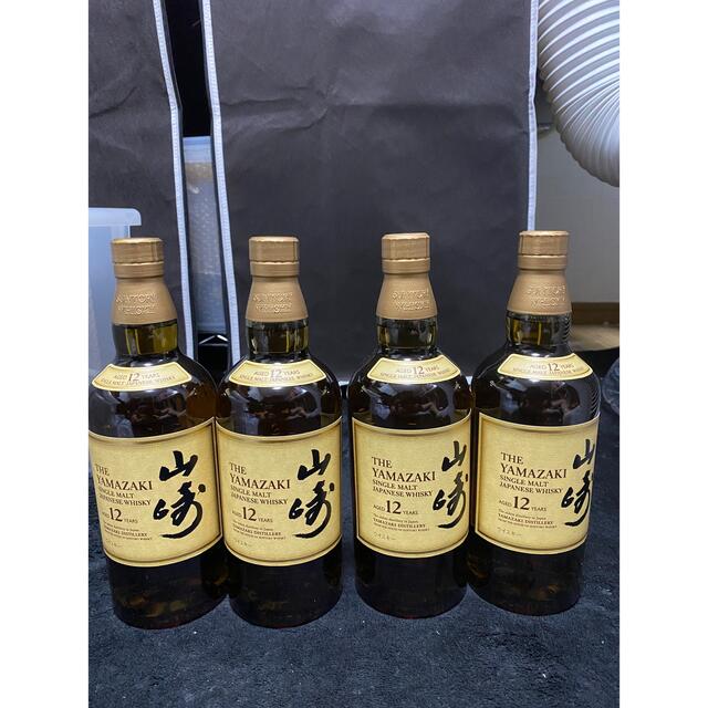 女性に人気! サントリー 山崎12年 4本 新品未開封 箱なし