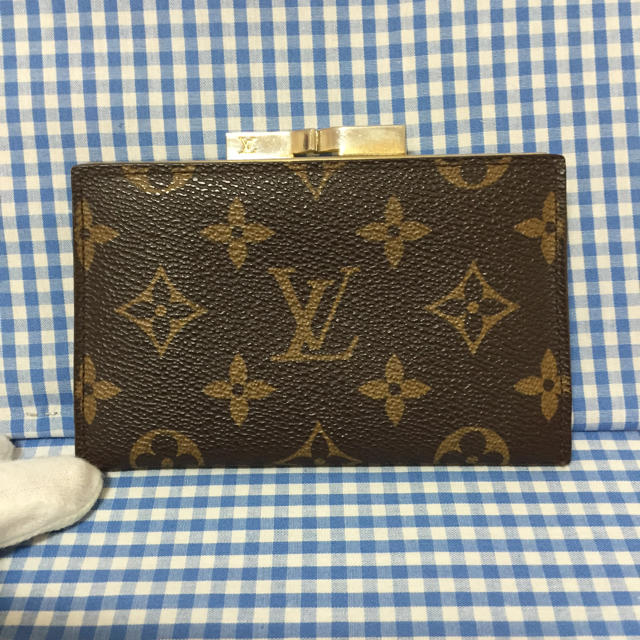 LOUIS VUITTON(ルイヴィトン)の美品【鑑定済】送料込⭐️ ヴィトン モノグラム がま口 財布 コインケース レディースのファッション小物(財布)の商品写真