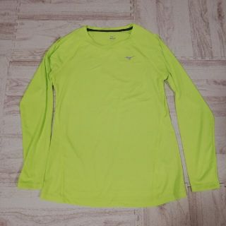 ミズノ(MIZUNO)のMIZUNO　長袖Tシャツ　蛍光イエロー(ウェア)