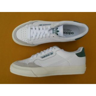 アディダス CONTINENTAL VULC 27,0cm 白緑 | フリマアプリ ラクマ