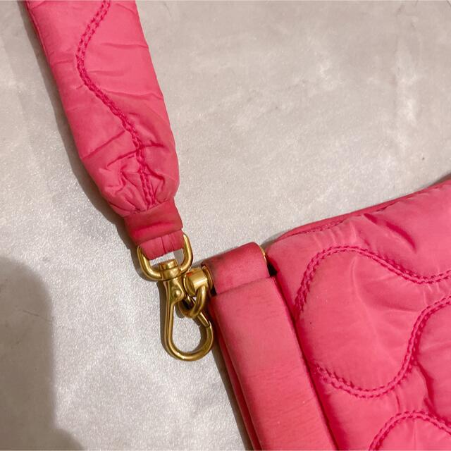 miumiuキルティングクラッチバッグ