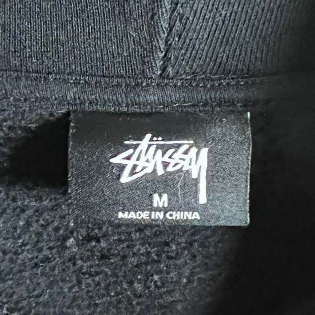 新品!!海外限定!! 超希少 STUSSY  ブラック ビッグスウェット XL