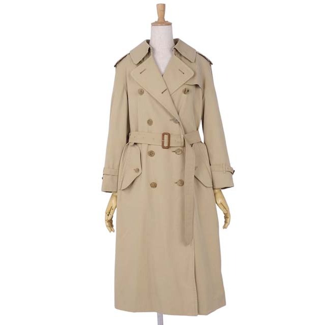 BURBERRY(バーバリー)のVintage バーバリー コート トレンチコート レディース L ベージュ レディースのジャケット/アウター(トレンチコート)の商品写真