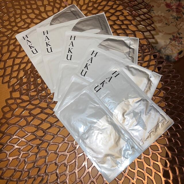HAKU マスク　美白　美容液　シミ　くすみ　そばかす　5枚　乾燥　透明感　毛穴 | フリマアプリ ラクマ