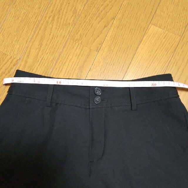 しまむら(シマムラ)のレディースパンツ　しまむら　セオリア　黒 レディースのパンツ(その他)の商品写真