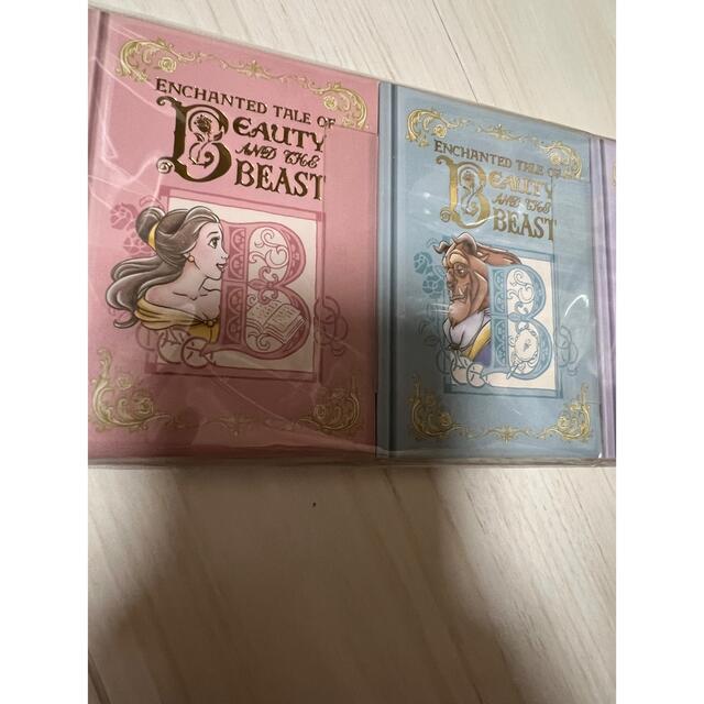 美女と野獣(ビジョトヤジュウ)の東京ディズニーランド限定。美女と野獣メモ5種類セット インテリア/住まい/日用品の文房具(ノート/メモ帳/ふせん)の商品写真