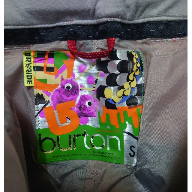 BURTON - BURTON レディース S サイズ スノーボード スノボウェアの