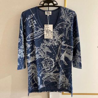 ヴィヴィアンウエストウッド(Vivienne Westwood)の新品！ ヴィヴィアン zodiac プリント Tシャツ ポールスミス バッグ(Tシャツ/カットソー(半袖/袖なし))