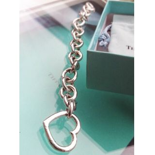 Tiffany & Co. - ティファニーラウンド リンク ハート クラスプ