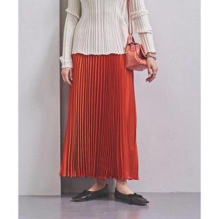 ユナイテッドアローズ(UNITED ARROWS)の専用　アローズ UWCS アコーディオン プリーツスカート(ロングスカート)