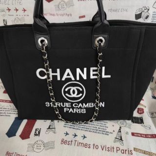 シャネル chanel トートバッグの通販 10,000点以上 | フリマアプリ ラクマ