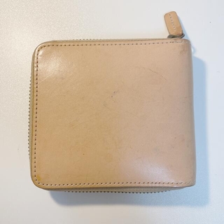ムジルシリョウヒン(MUJI (無印良品))の無印良品　ヌメ革　財布(折り財布)